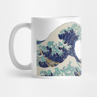 The Great Wave off Kanagawa by the Japanese ukiyo-e artist Hokusai Mug